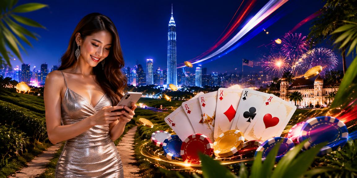 Pemain di Kuala Lumpur menikmati permainan teen patti dalam talian di 306